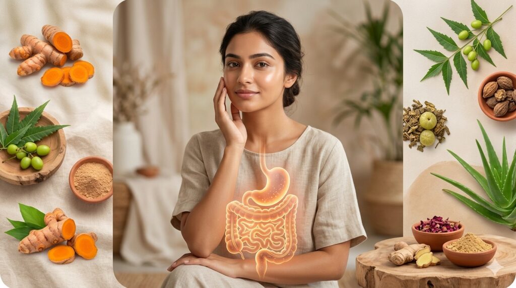 Skin and Gut Connection in Ayurveda: Why Poor Digestion Causes Acne